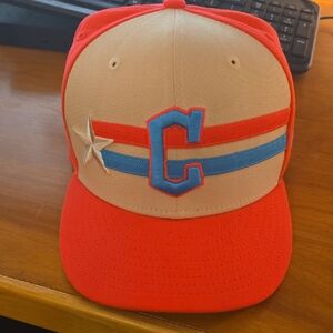 New Era Orange and Black Cap